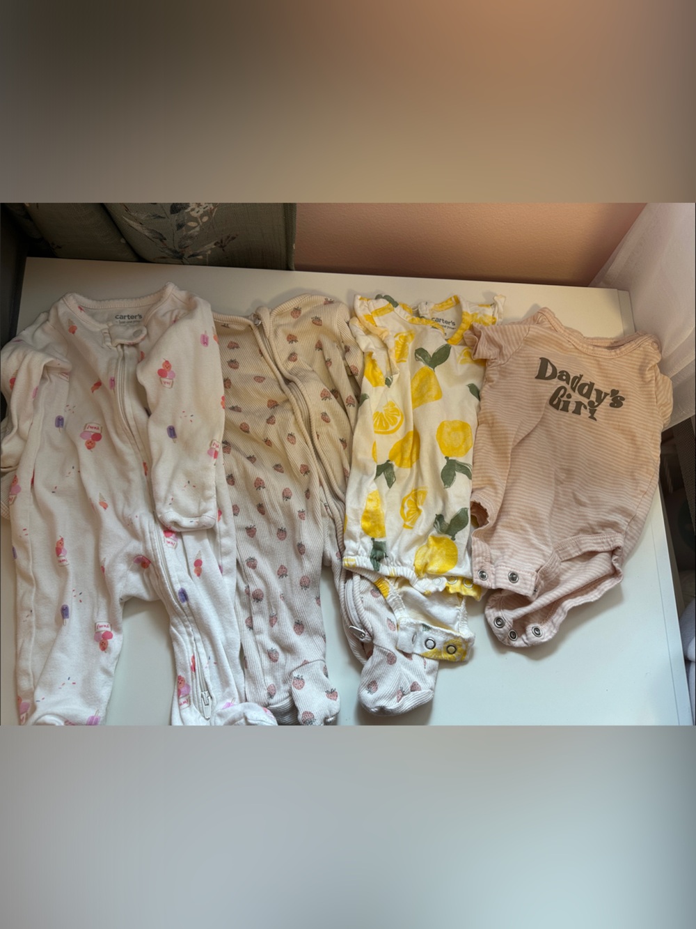 Carter's bundle of 3 month old clothes